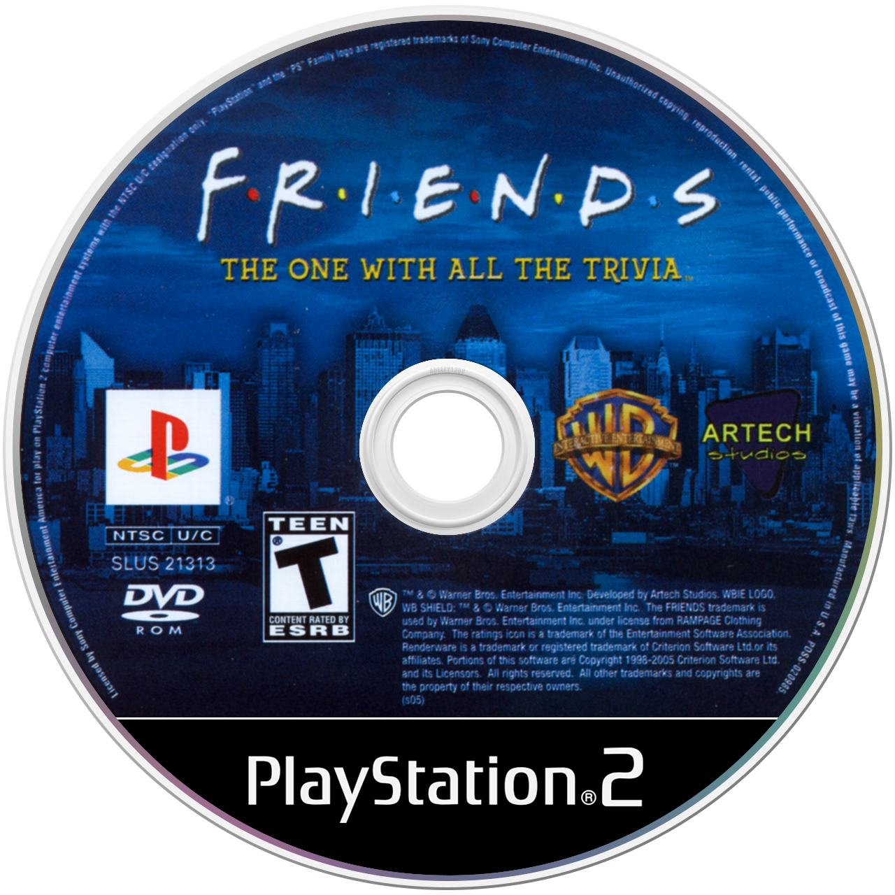 Friends The One With All The Trivia media 5 for Playstation 2